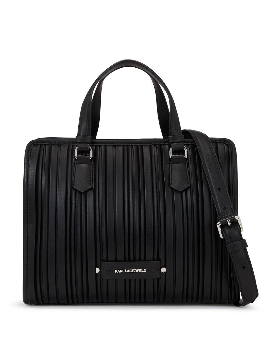 Karl Lagerfeld medium K/kushion tote bag - Black von Karl Lagerfeld