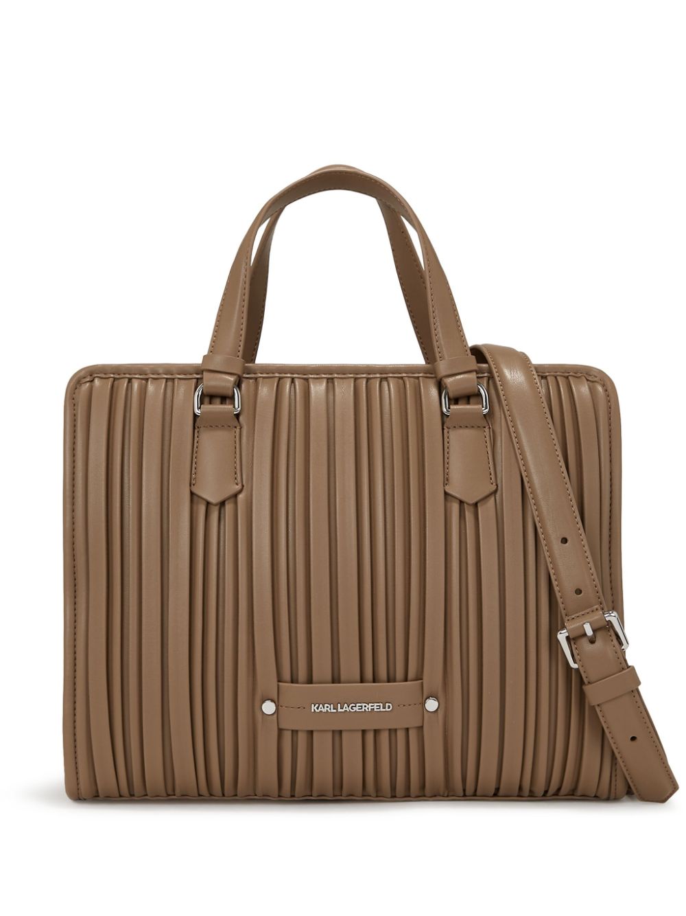 Karl Lagerfeld medium K/kushion tote bag - Brown von Karl Lagerfeld