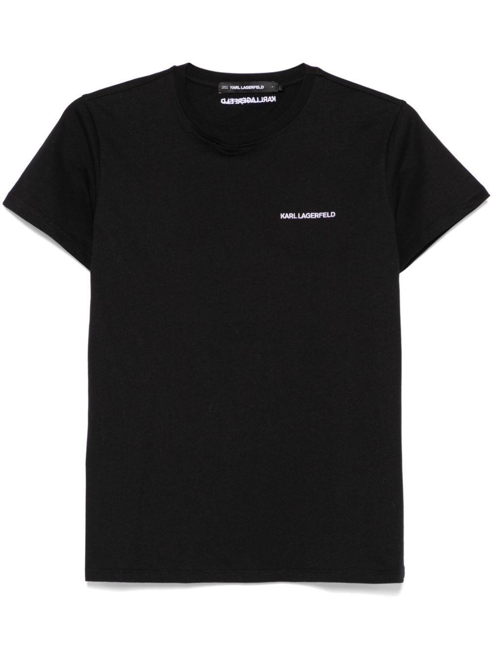 Karl Lagerfeld organic cotton T-shirt - Black von Karl Lagerfeld