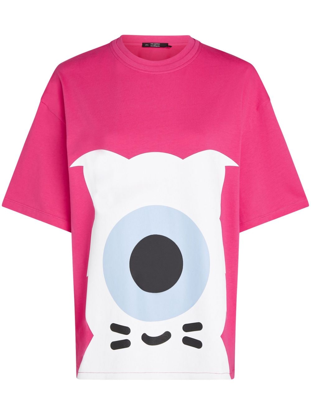 Karl Lagerfeld x Darcel Disappoints organic-cotton T-shirt - Pink von Karl Lagerfeld