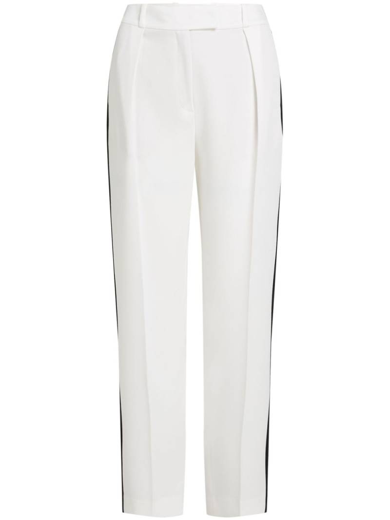 Karl Lagerfeld panelled tailored trousers - White von Karl Lagerfeld