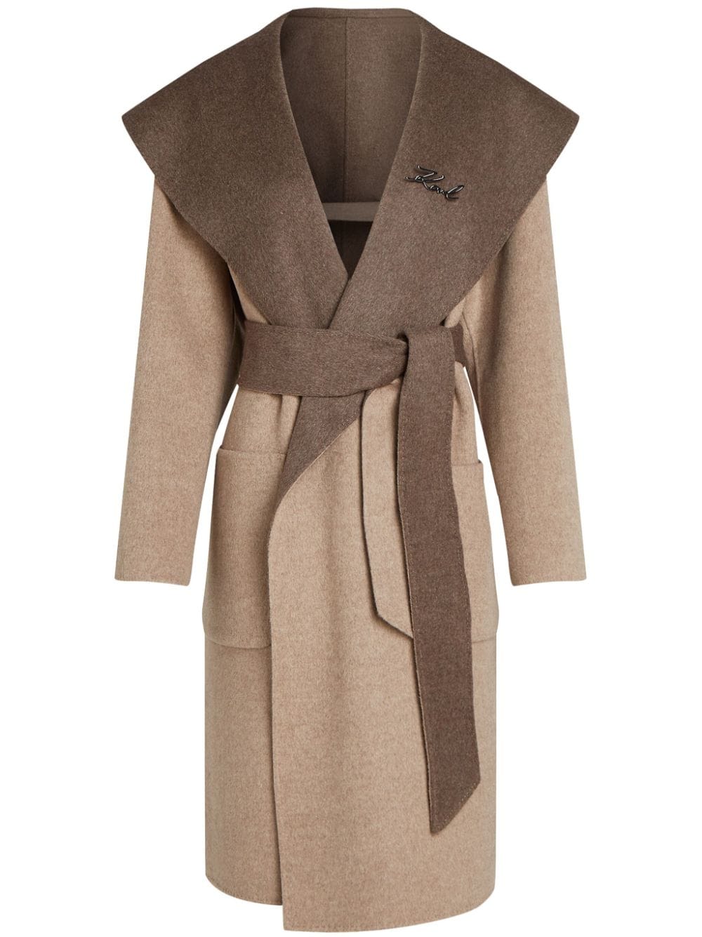 Karl Lagerfeld reversible coat - Neutrals von Karl Lagerfeld