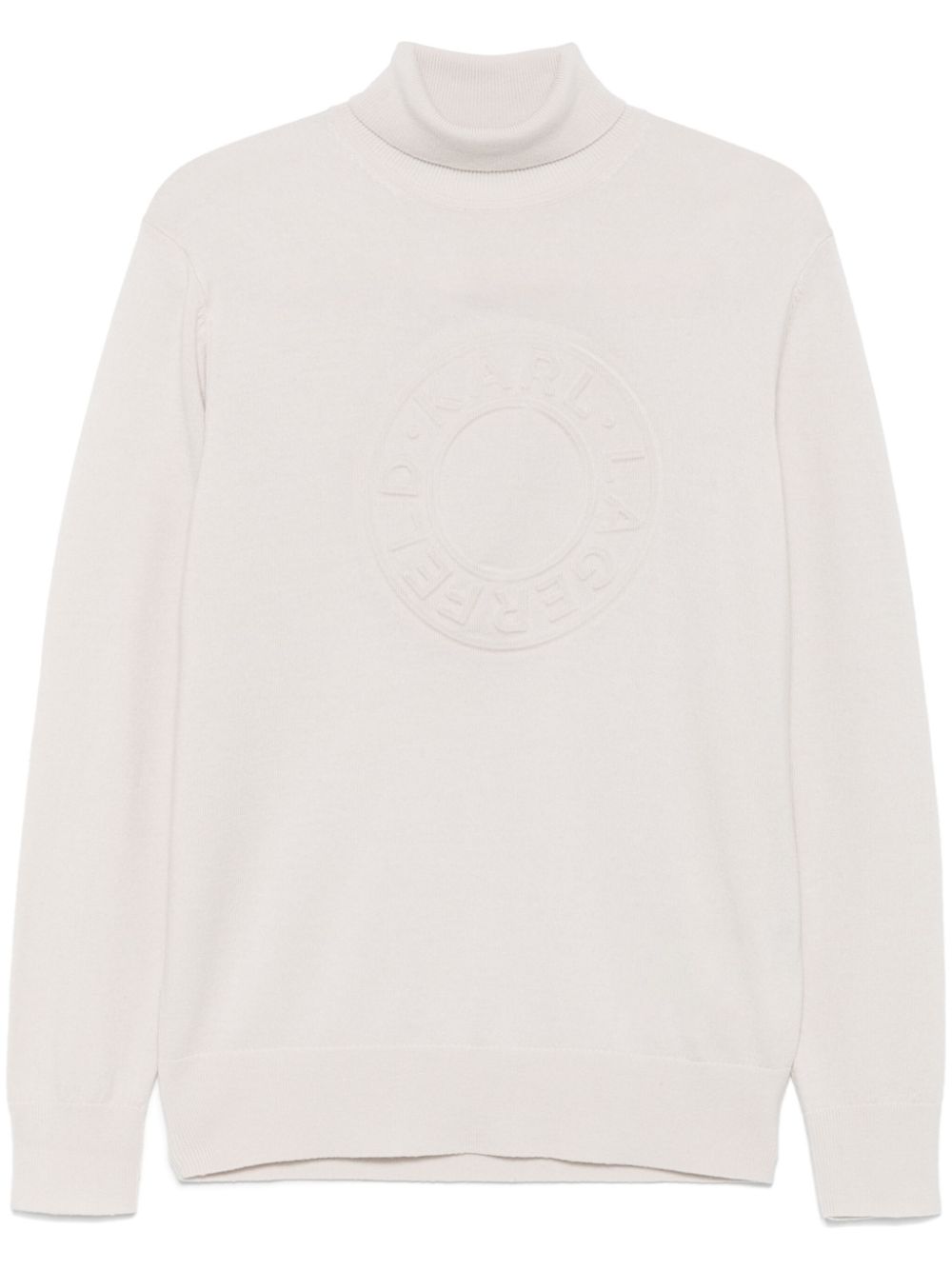 Karl Lagerfeld roll-neck sweater - Neutrals von Karl Lagerfeld