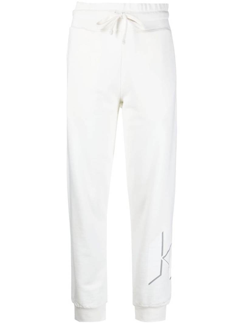 Karl Lagerfeld slim tapered-leg sweatpants - White von Karl Lagerfeld