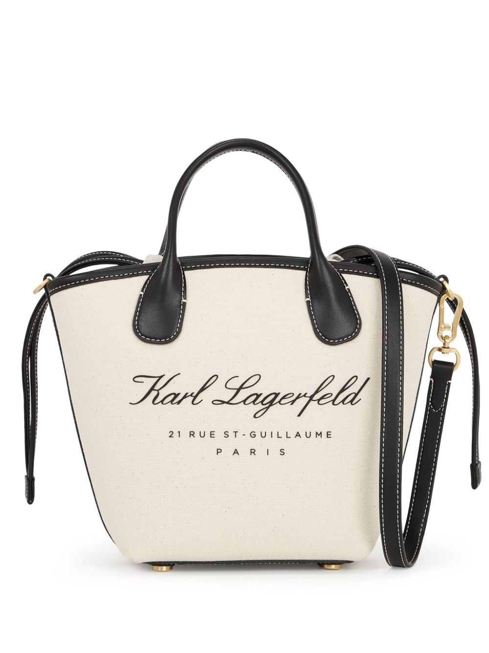 Karl Lagerfeld small Hotel Karl tote bag - Neutrals von Karl Lagerfeld