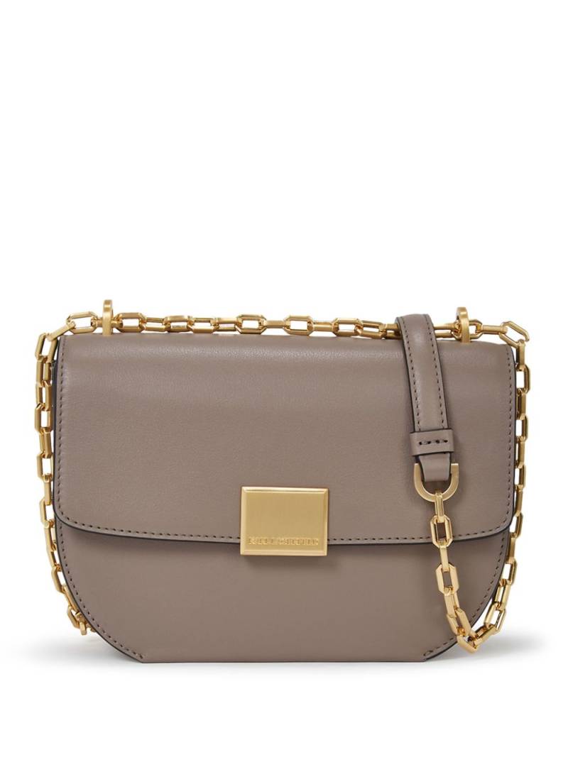 Karl Lagerfeld small K/Forever leather cross body bag - Neutrals von Karl Lagerfeld