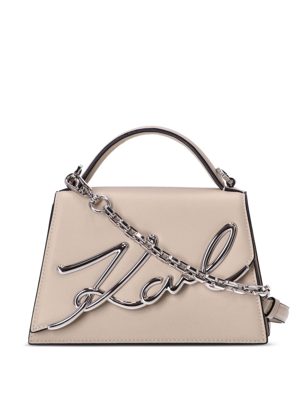 Karl Lagerfeld small K/Signature crossbody bag - Neutrals von Karl Lagerfeld