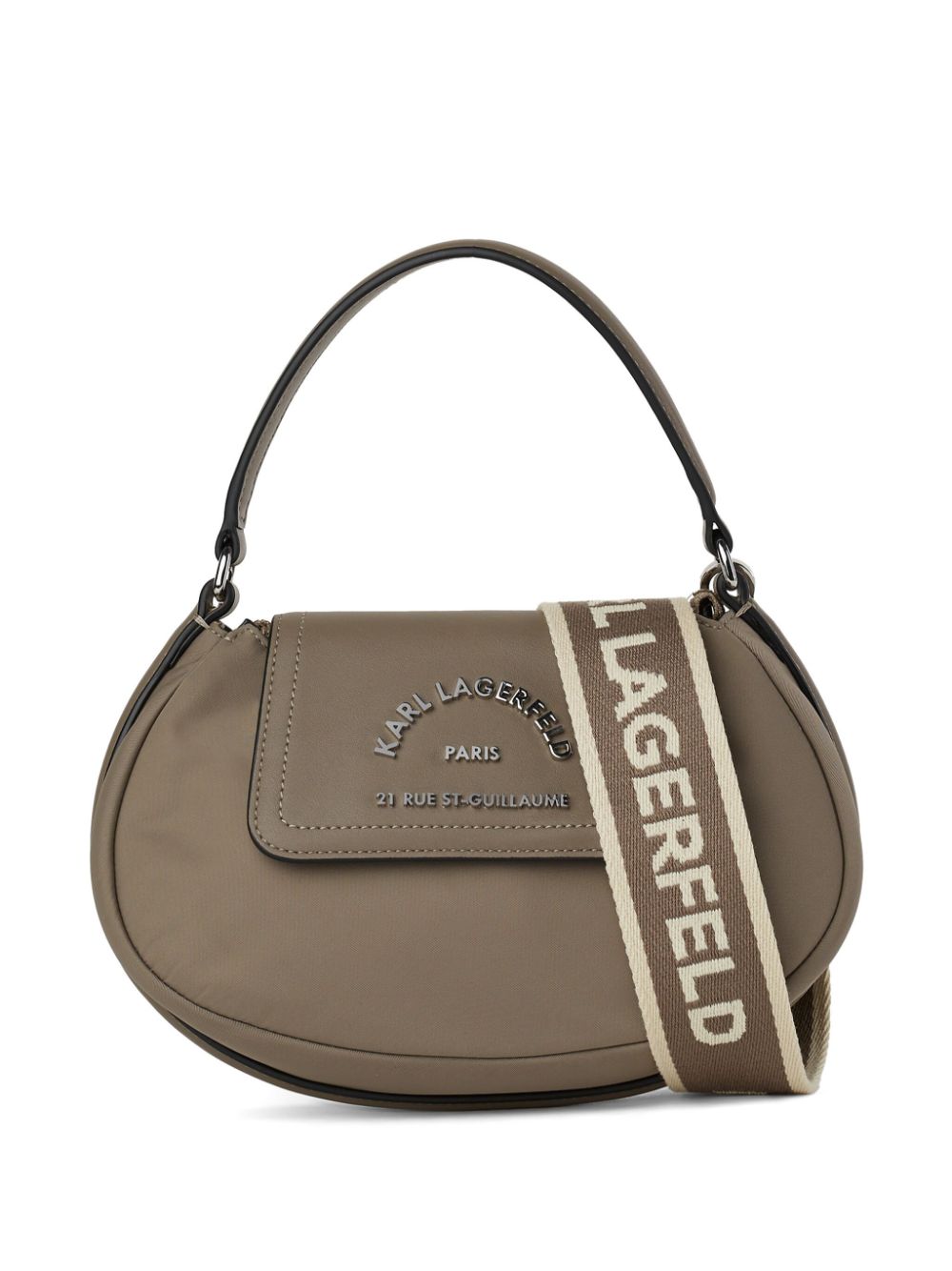 Karl Lagerfeld Rue St-Guillaume shoulder bag - Neutrals von Karl Lagerfeld