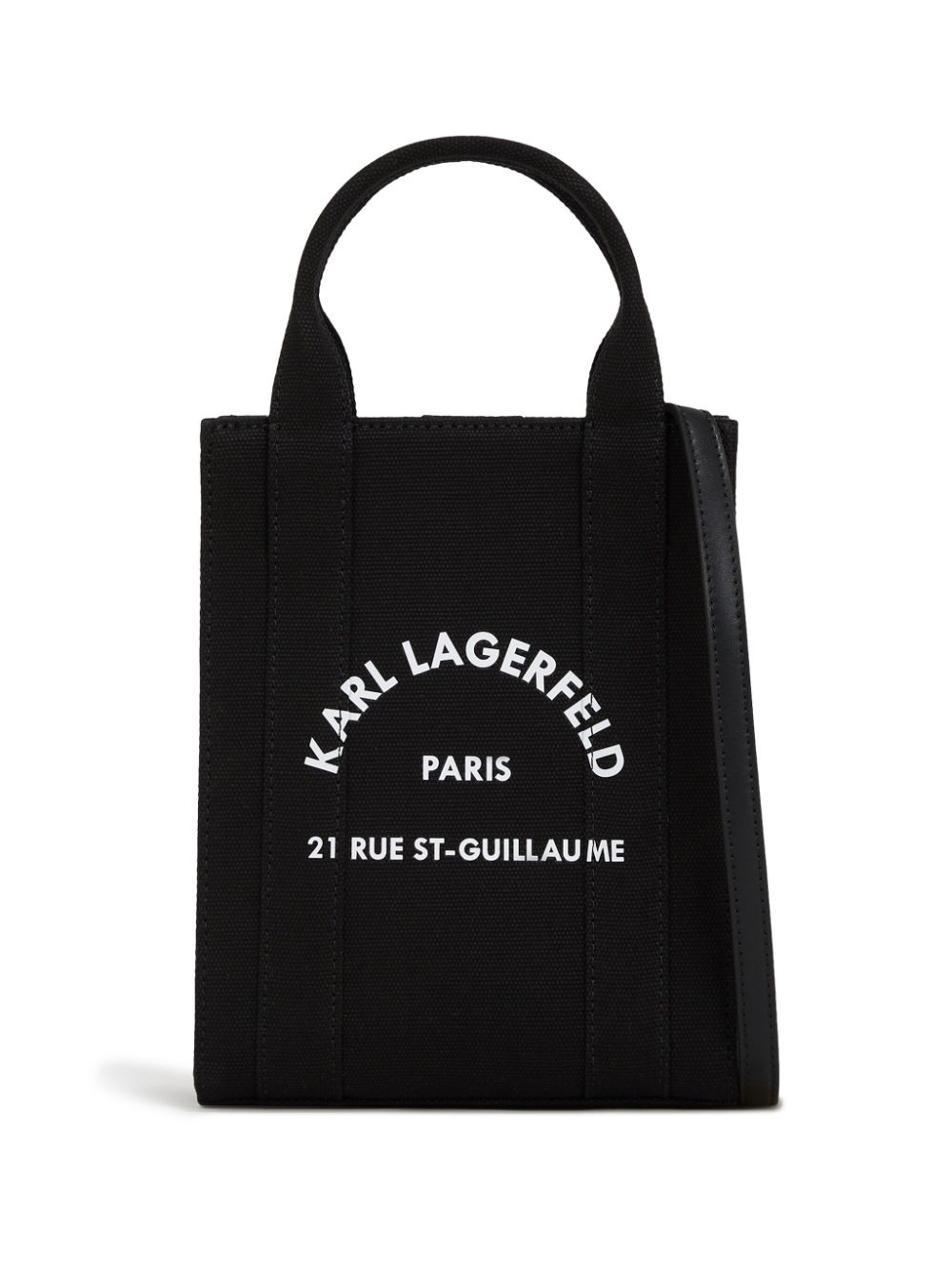 Karl Lagerfeld small Rue St-Guillaume Square tote bag - Black von Karl Lagerfeld