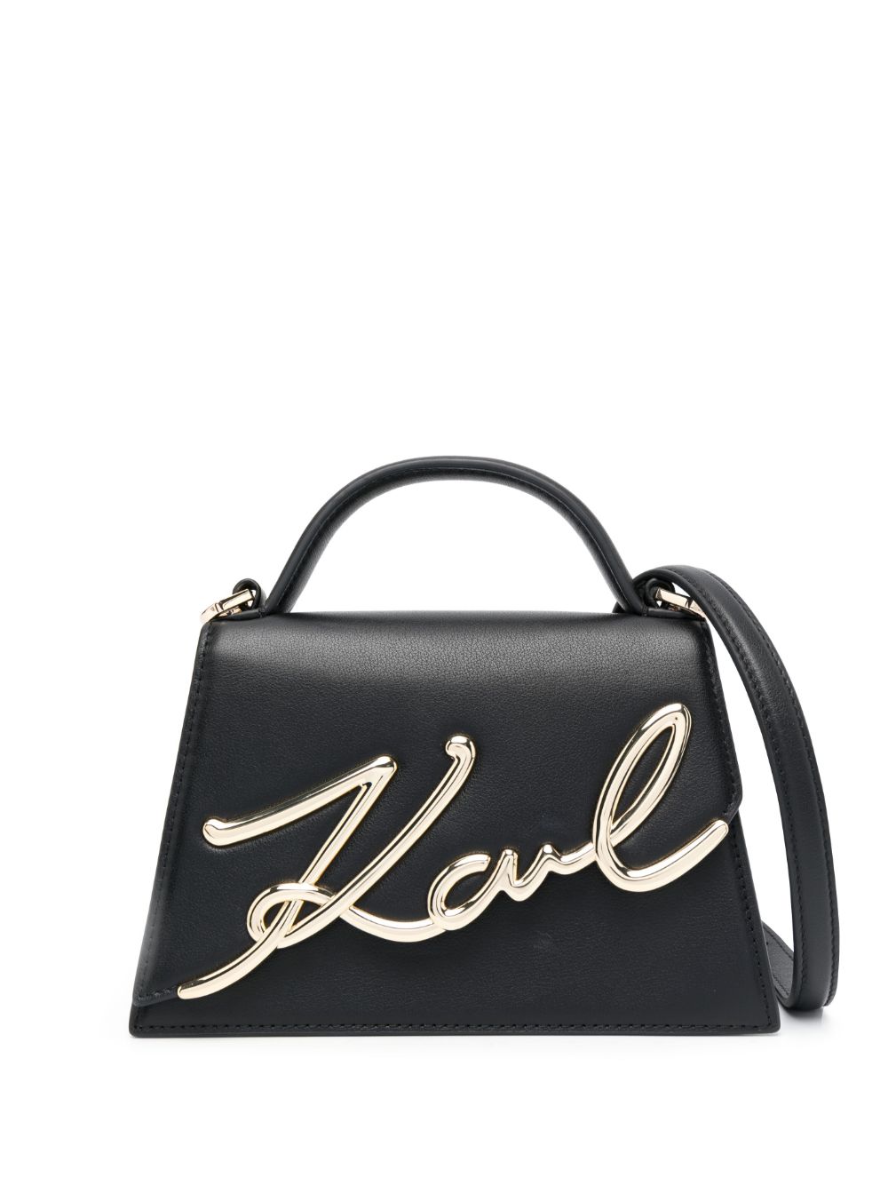 Karl Lagerfeld small Signature leather cross body bag - 992 von Karl Lagerfeld