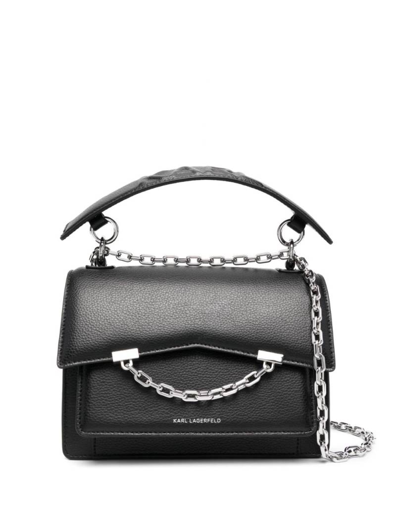 Karl Lagerfeld small chain-detail shoulder bag - Black von Karl Lagerfeld