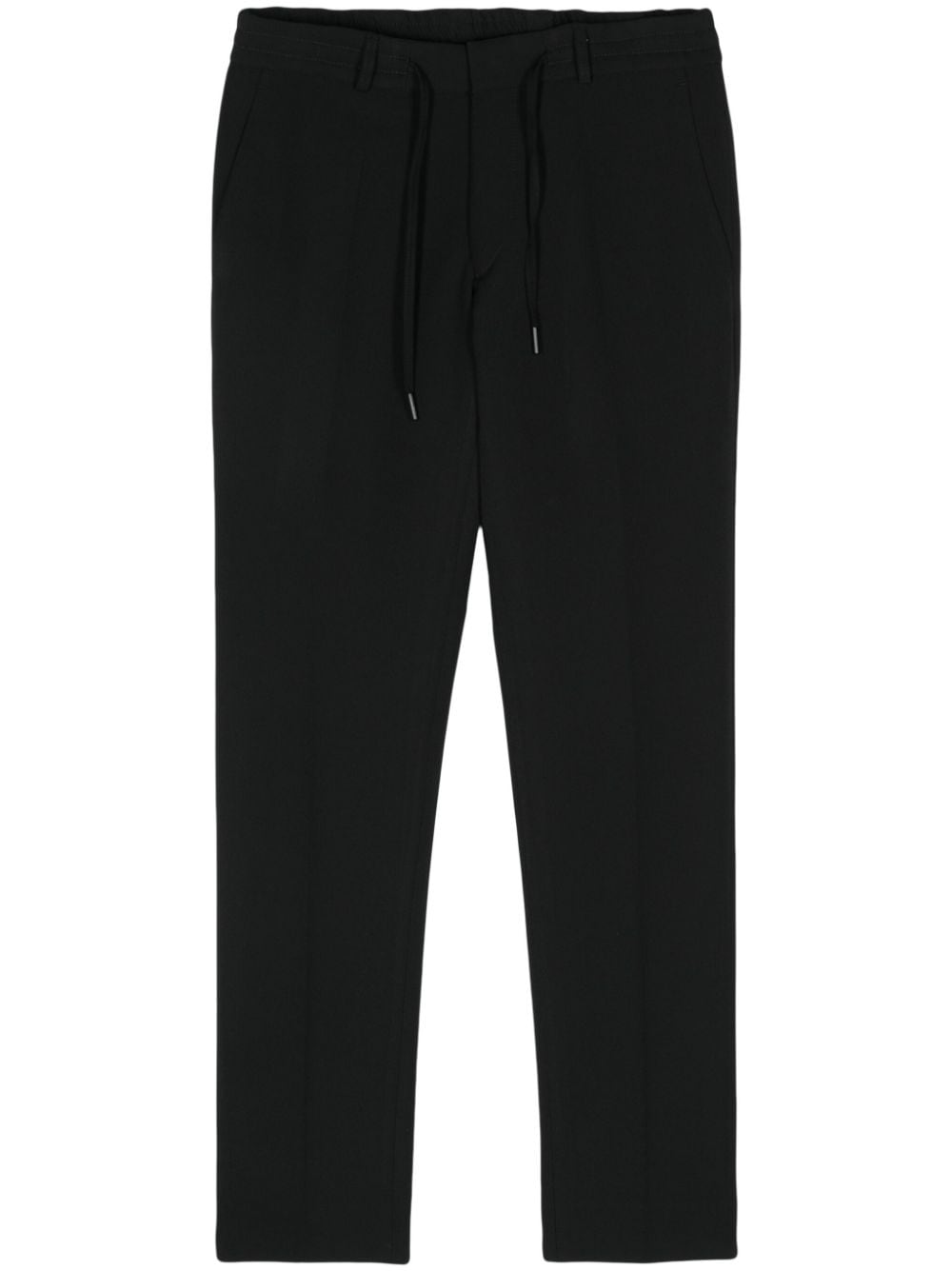 Karl Lagerfeld tapered-leg trousers - Black von Karl Lagerfeld