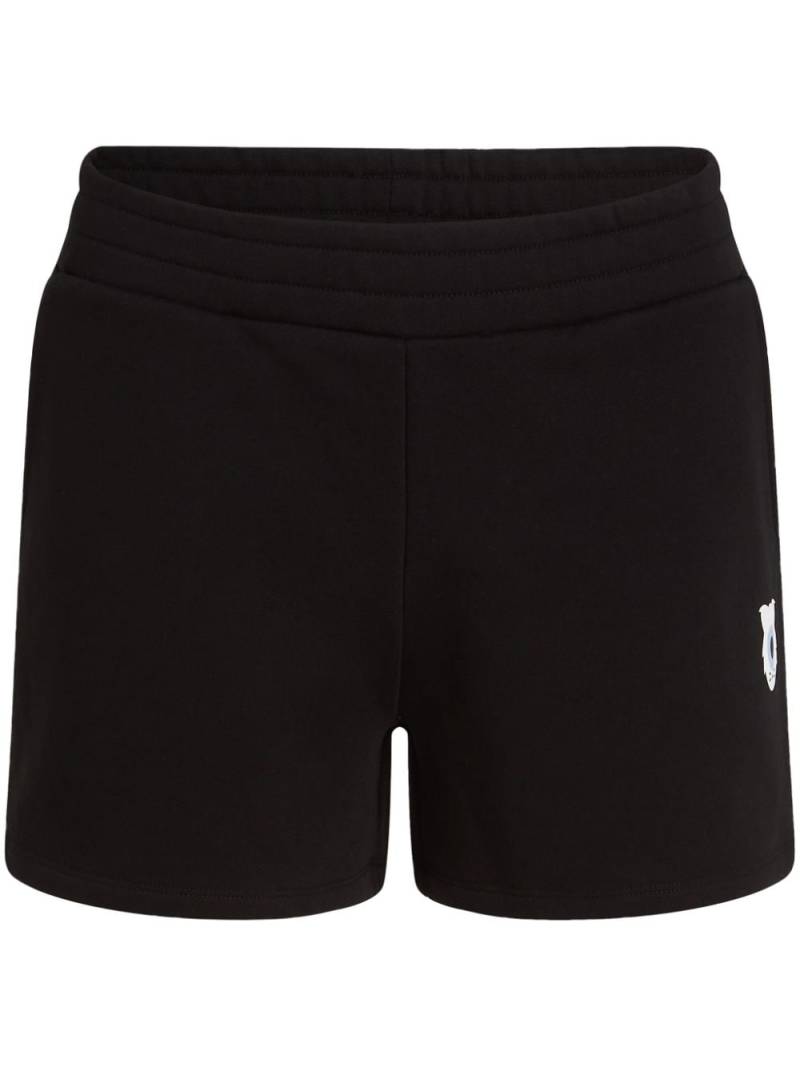 Karl Lagerfeld x Darcel Disappoints organic-cotton shorts - Black von Karl Lagerfeld