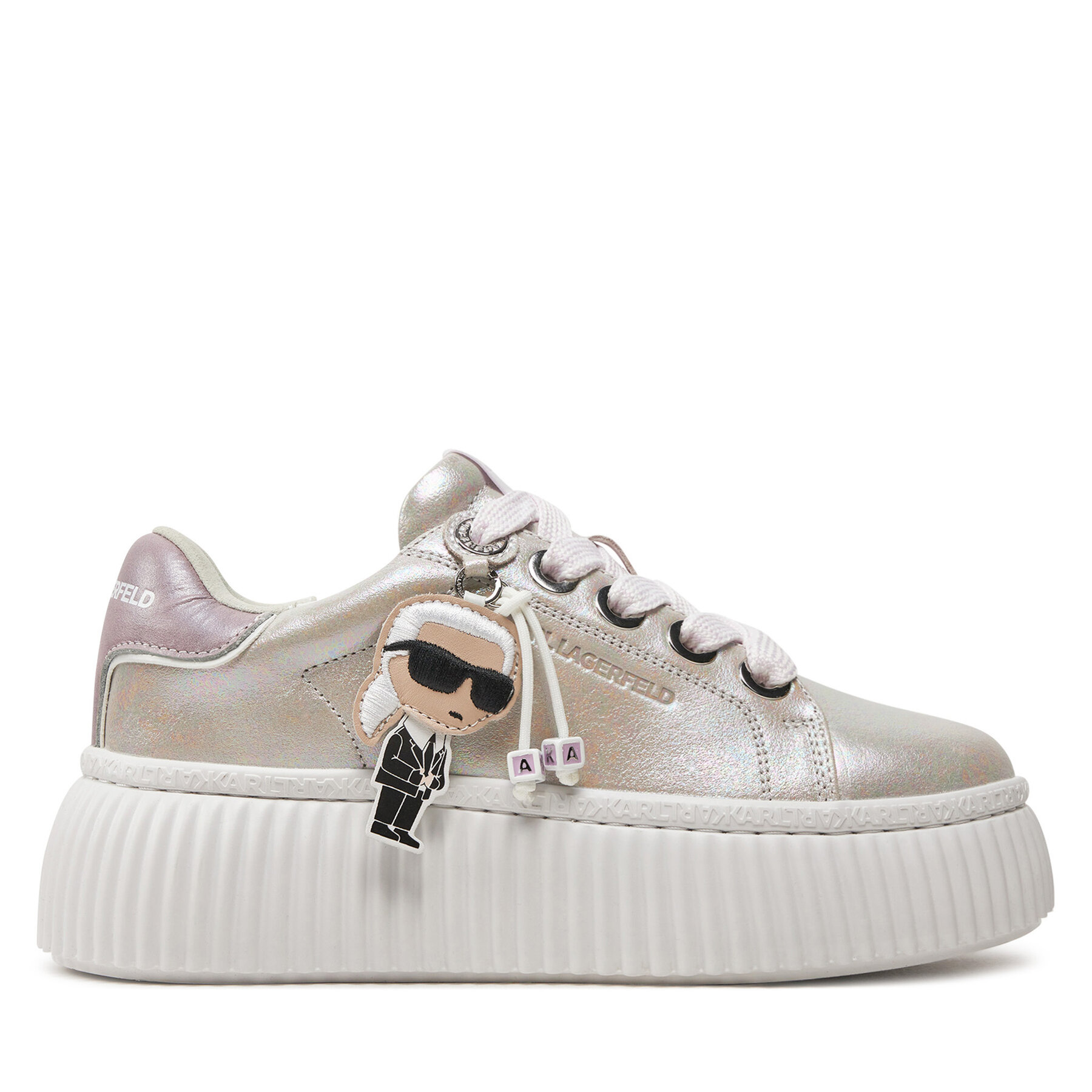 Sneakers KARL LAGERFELD KL42376N Silberfarben von Karl Lagerfeld