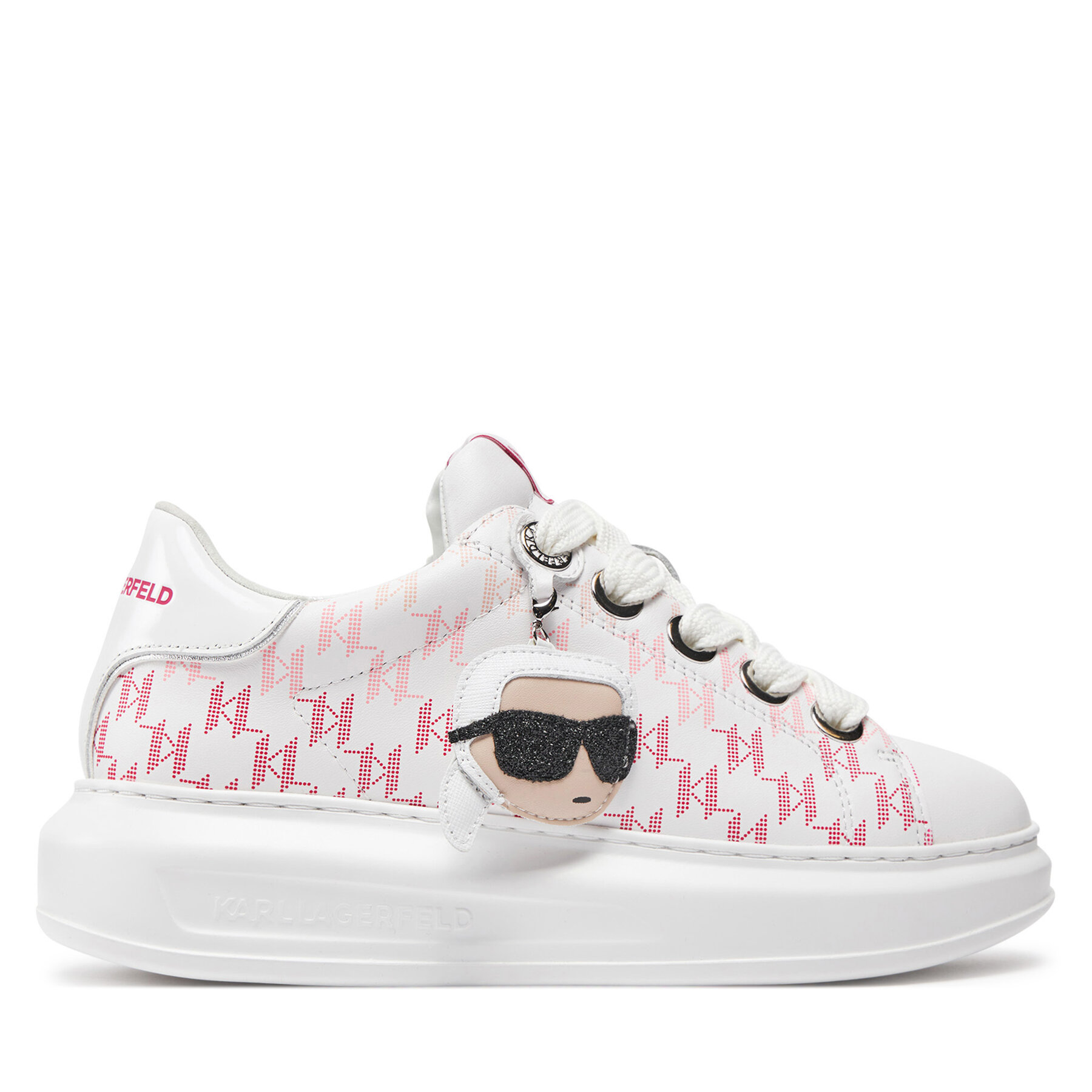 Sneakers KARL LAGERFELD KL62576L Weiß von Karl Lagerfeld