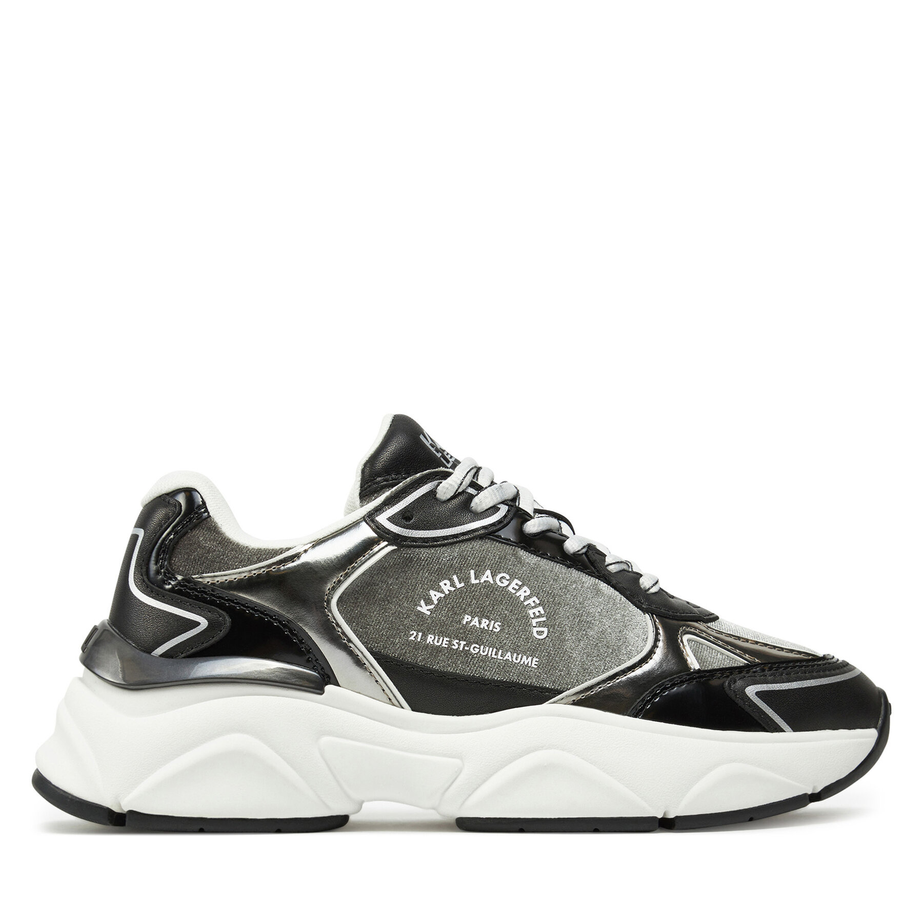 Sneakers KARL LAGERFELD KL65648L Grau von Karl Lagerfeld