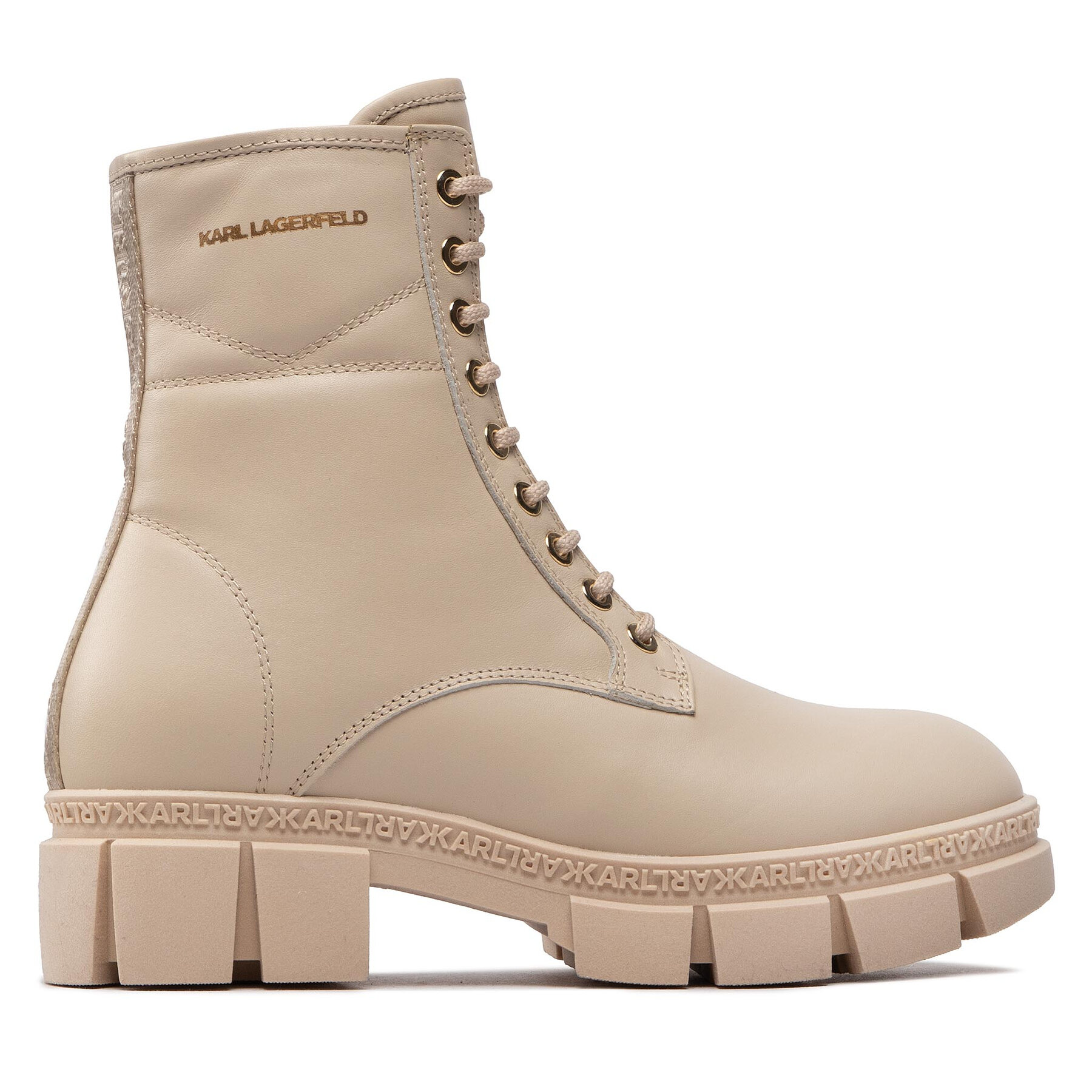 Stiefeletten KARL LAGERFELD KL43250 Beige von Karl Lagerfeld