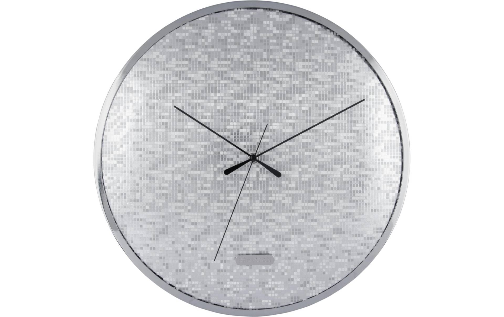 Karlsson Wanduhr »Disco Bling Bling 40 cm, Silberfarben« Karlsson Wanduhr »Disco Bling Bling 40 cm, Silberfarben« von Karlsson