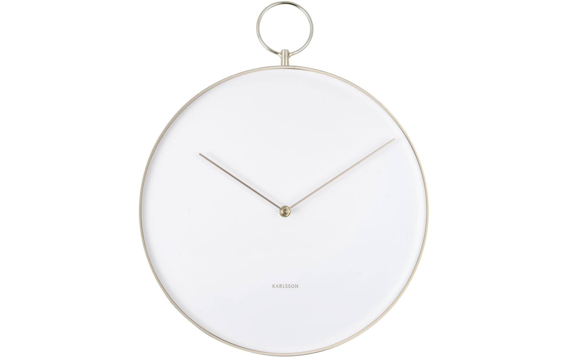 Karlsson Wanduhr »Hook 43 x 34 cm« von Karlsson