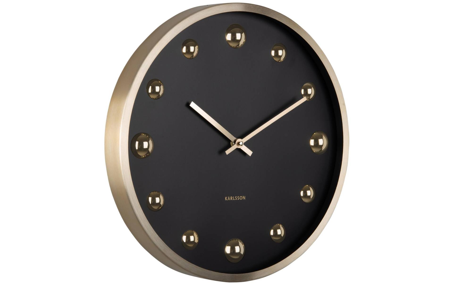 Karlsson Wanduhr »Shiny Dots« von Karlsson