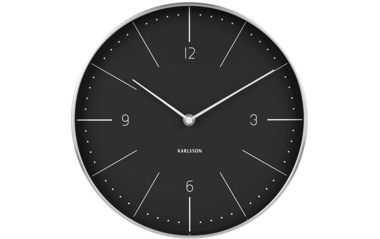 Karlsson Wanduhr »Wanduhr Normann Numbers, Schwarz« Karlsson Wanduhr »Wanduhr Normann Numbers, Schwarz« von Karlsson