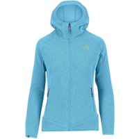 KARPOS Damen Fleecejacke Polartec Hoodie blau | S von Karpos