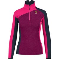 KARPOS Damen Funktionsshirt Federa Half-Zip Fleece beere | L von Karpos