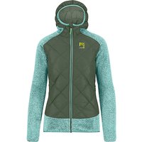 KARPOS Damen Iso Hybridjacke Marmarole Hoodie hellblau | M von Karpos