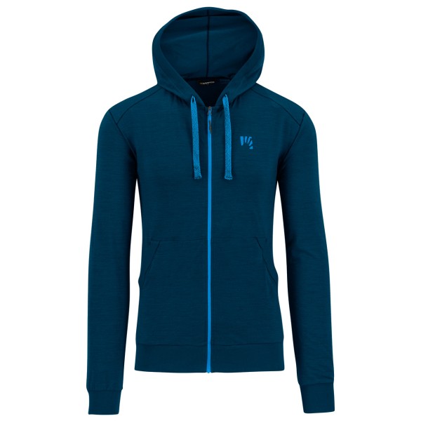 Karpos - Coppolo Merino Full Zip Hoodie - Merinohoodie Gr L;M;XL;XXL blau von Karpos