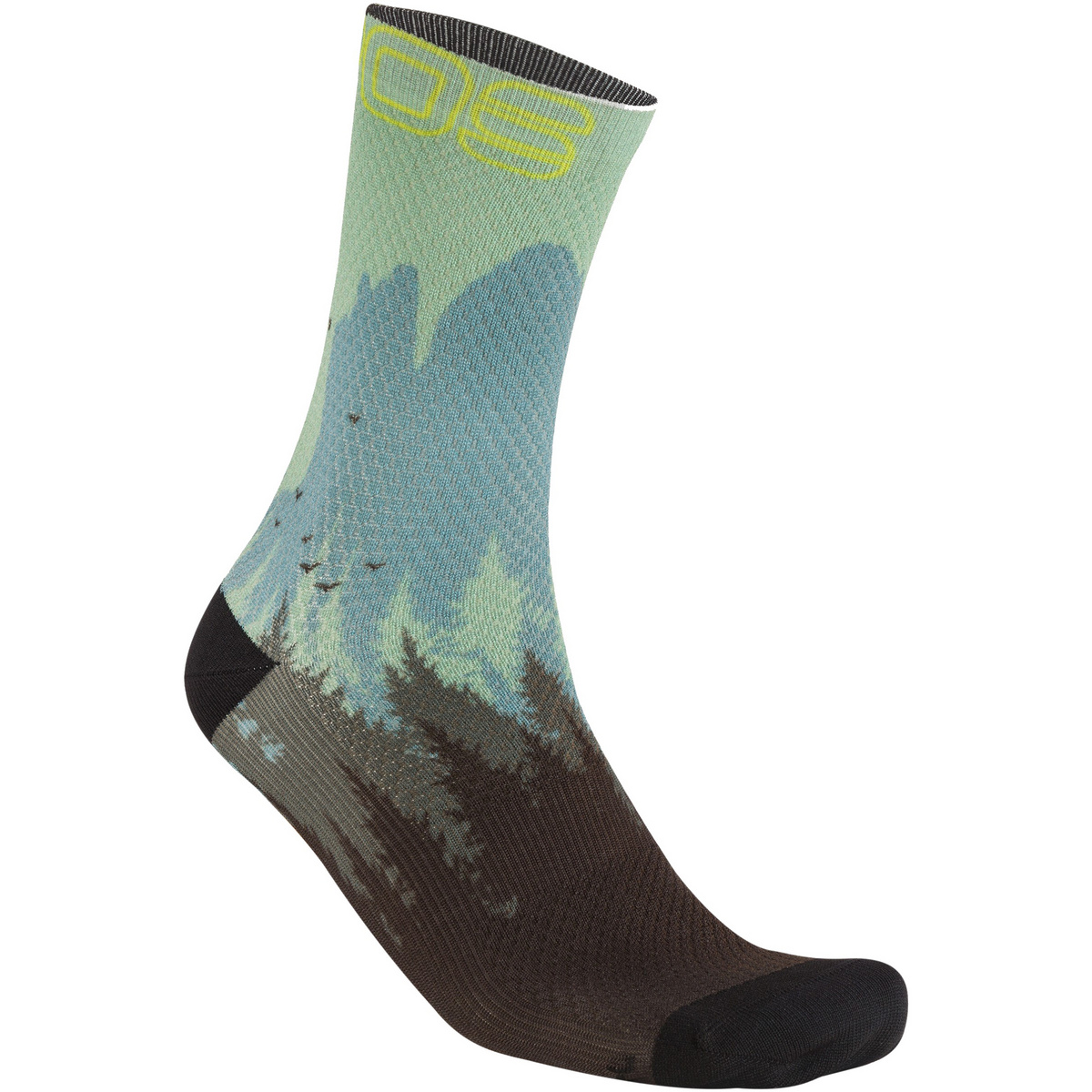 Karpos Herren Green Fire Socken von Karpos