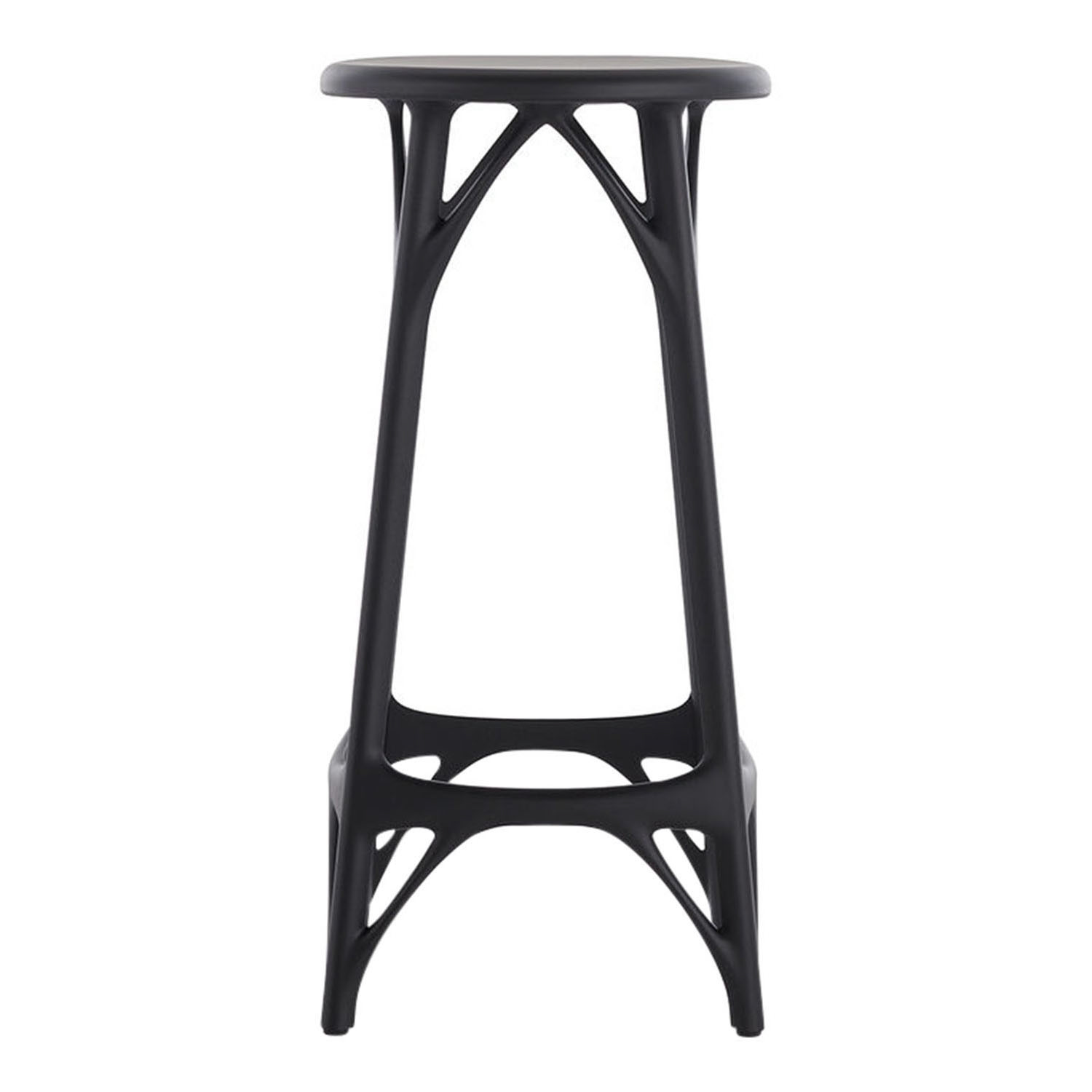 A.I. Stool Light Barhocker , Farbe bi/weiss, Sitzhöhe h. 45 cm von Kartell