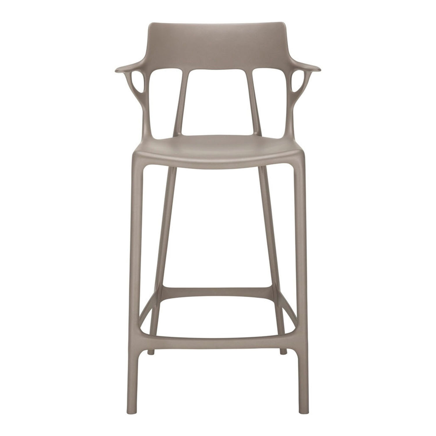 A.I. Stool Recycled Barstuhl , Farbe gr/grau, Sitzhöhe h. 65 cm A.I. Stool Recycled Barstuhl , Farbe gr/grau, Sitzhöhe h. 65 cm von Kartell
