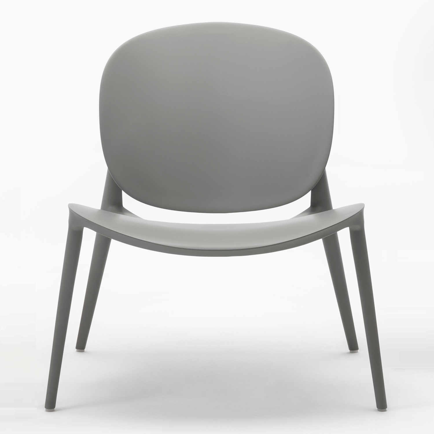 Be Bop Sessel, Farbe grau von Kartell