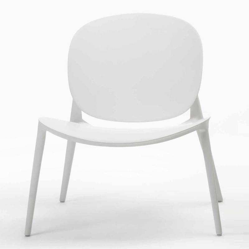 Be Bop Sessel, Farbe weiss von Kartell