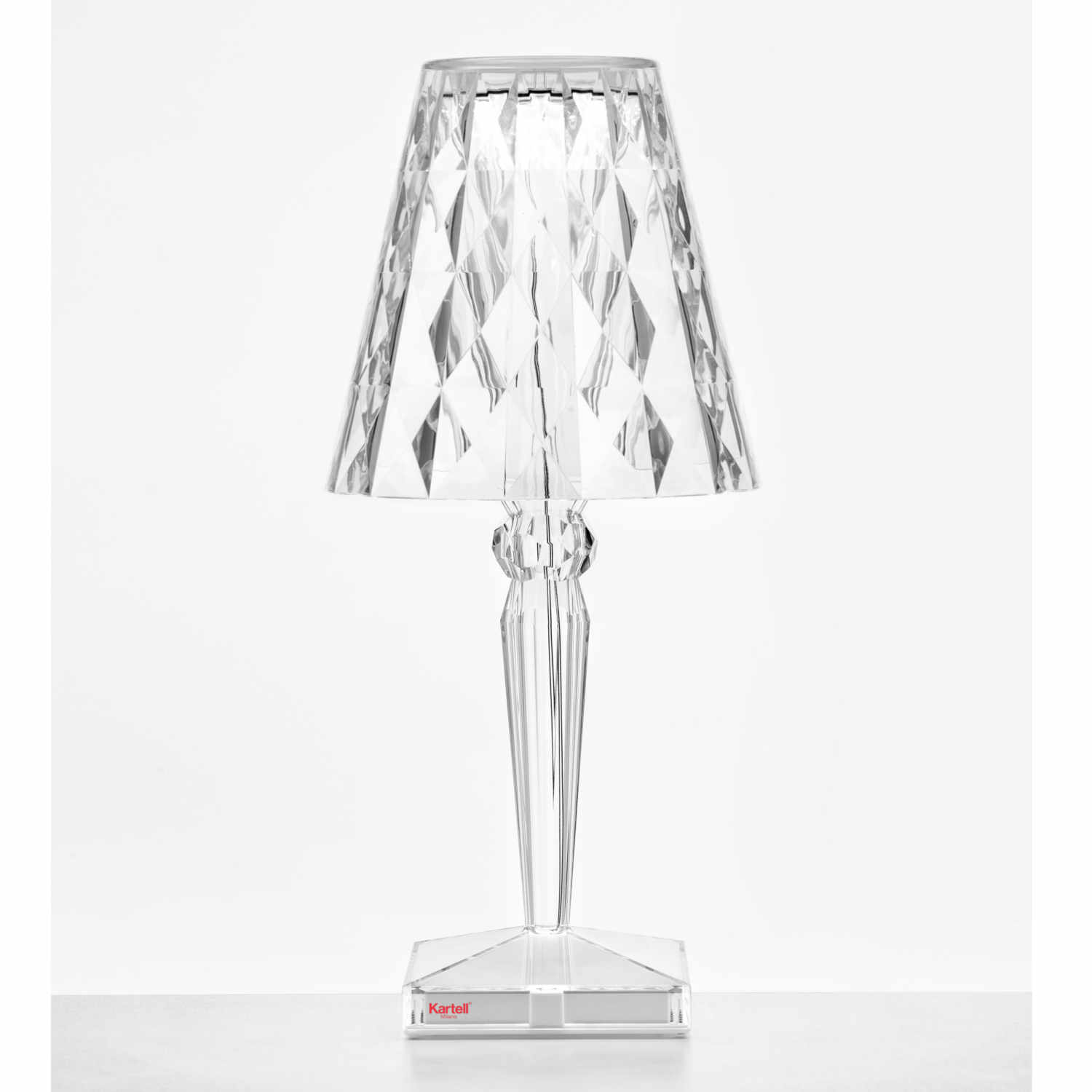 Big Battery LED Leuchte, Farbe transparent/glasklar Big Battery LED Leuchte, Farbe transparent/glasklar von Kartell