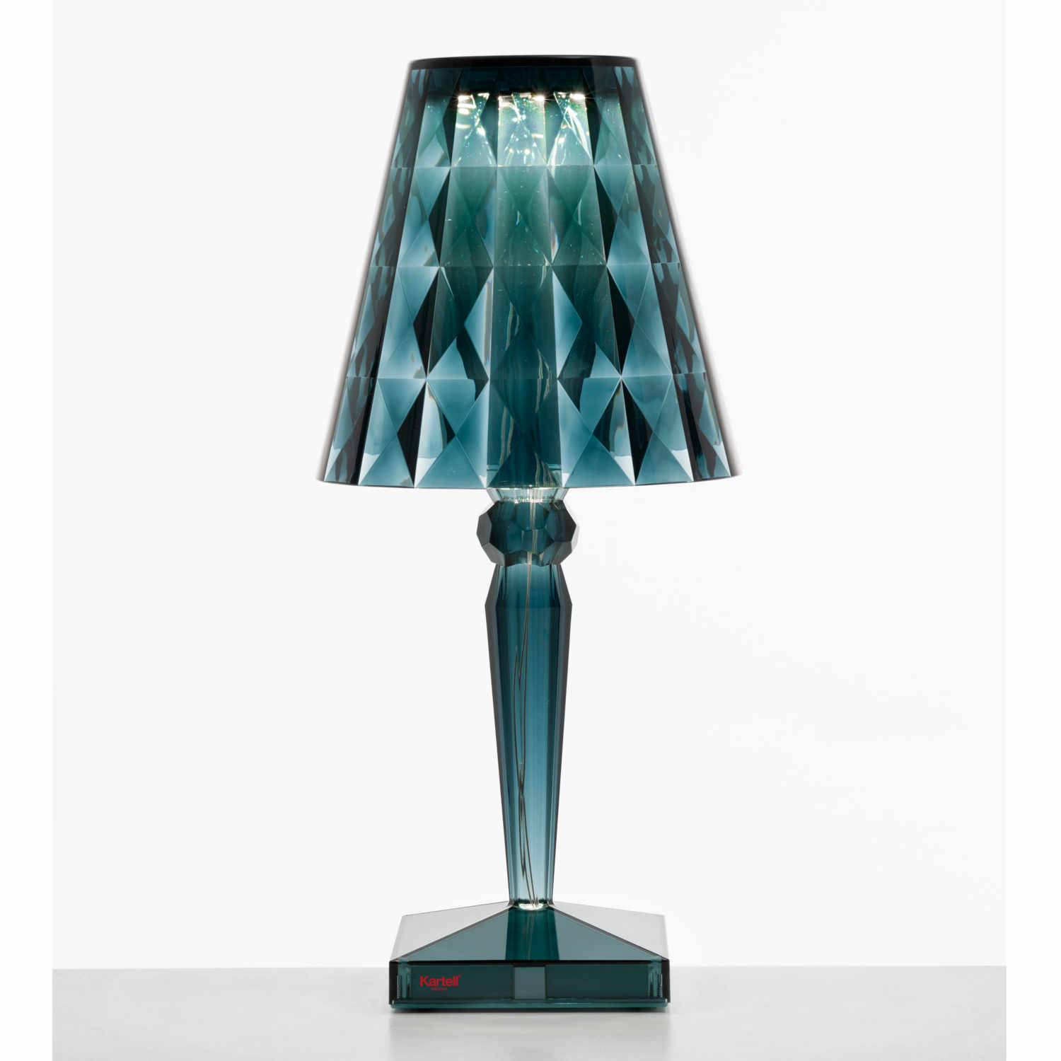 Big Battery LED Leuchte, Farbe transparent/hellblau Big Battery LED Leuchte, Farbe transparent/hellblau von Kartell