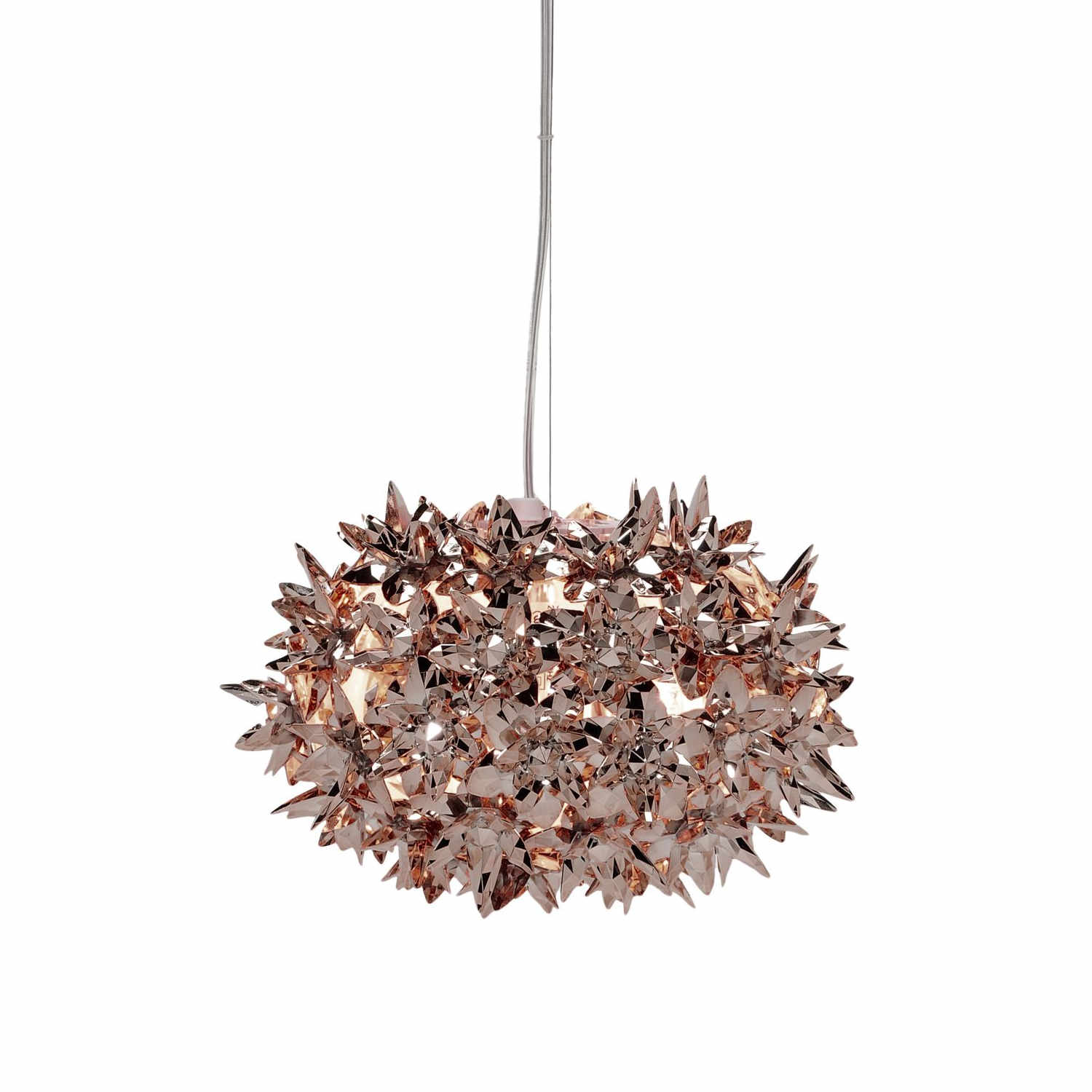 Bloom LED Pendelleuchte, Farbe bronze, Durchmesser 28 cm von Kartell