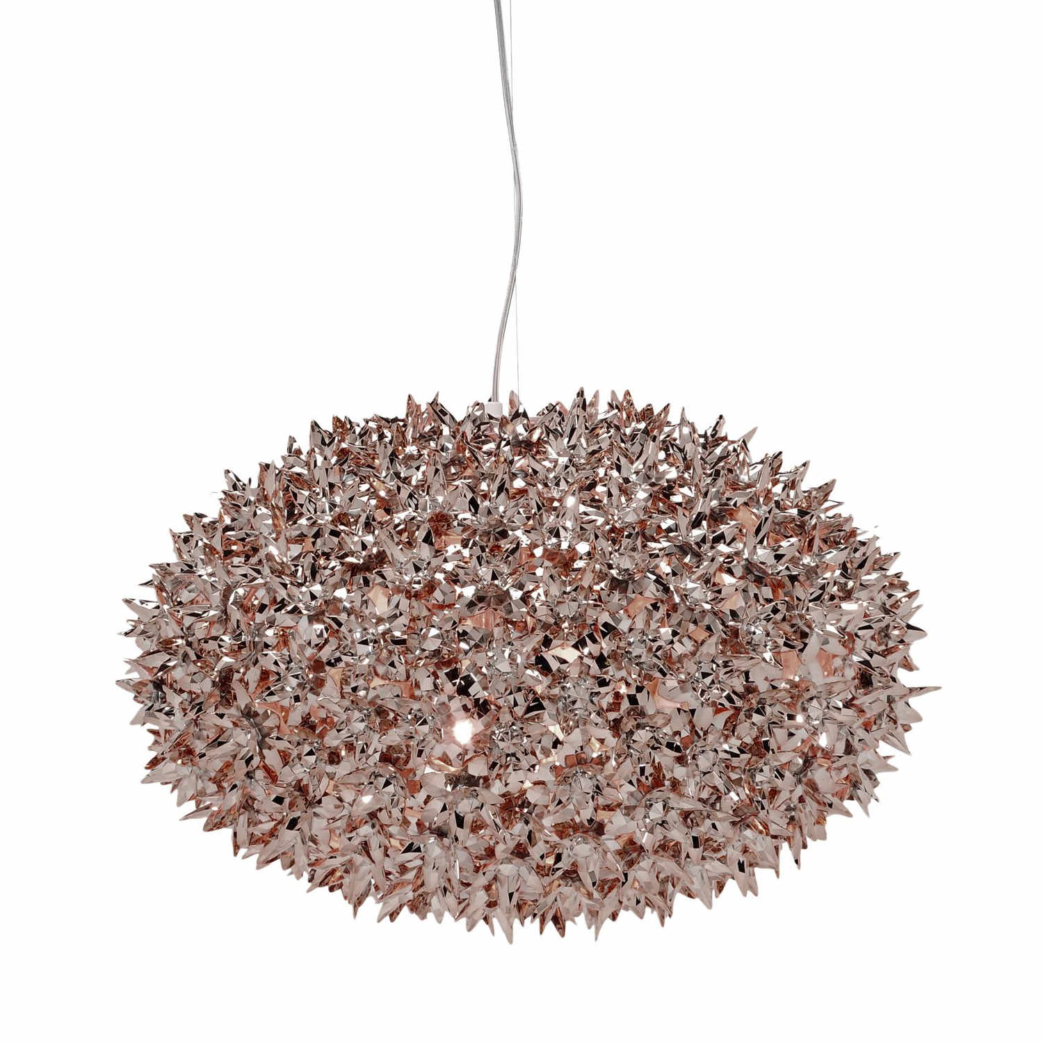 Bloom LED Pendelleuchte, Farbe bronze, Durchmesser 53 cm von Kartell