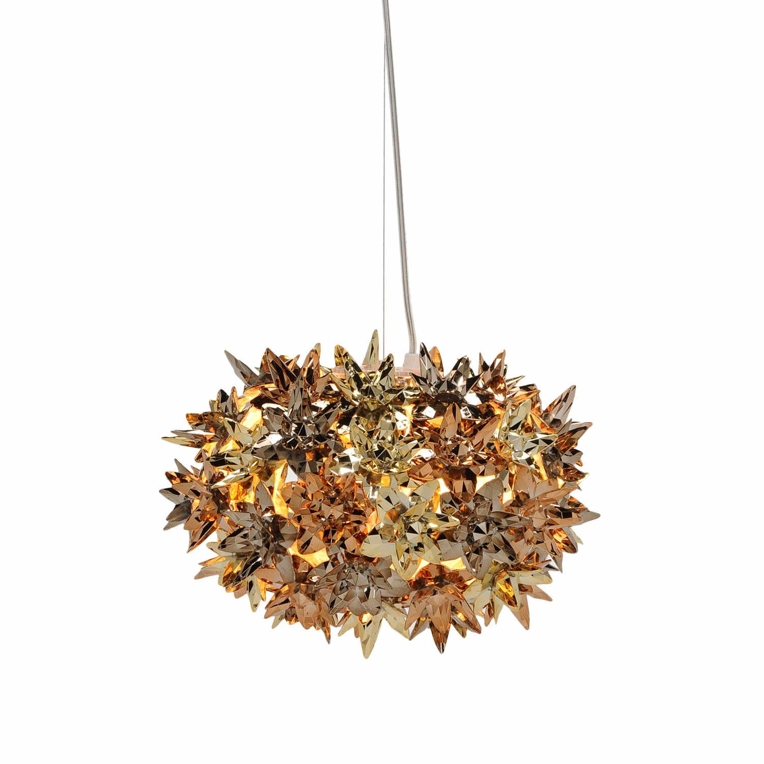 Bloom LED Pendelleuchte, Farbe gold-bronze-kupfer, Durchmesser 28 cm Bloom LED Pendelleuchte, Farbe gold-bronze-kupfer, Durchmesser 28 cm von Kartell