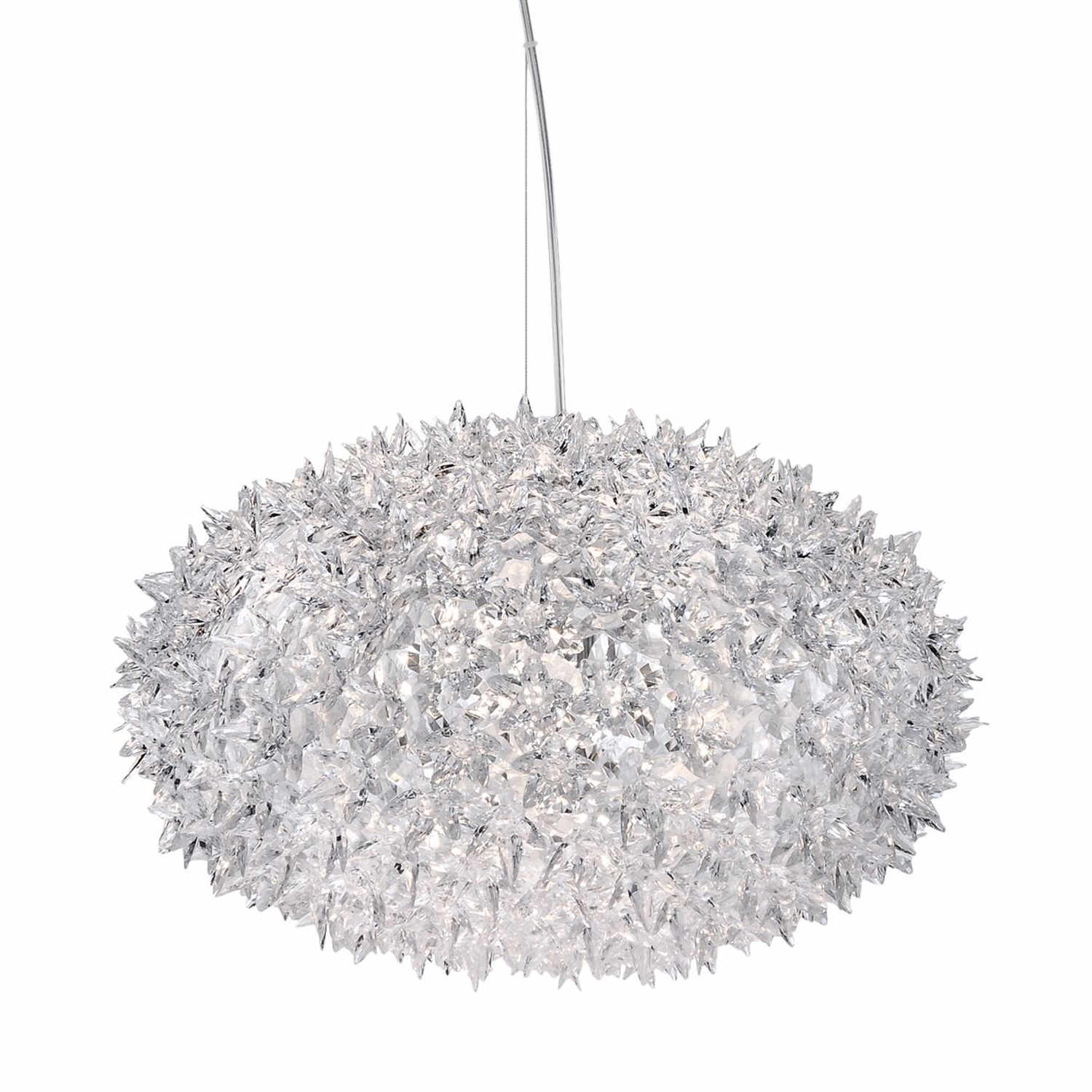 Bloom LED Pendelleuchte, Farbe transparent/glasklar, Durchmesser 53 cm Bloom LED Pendelleuchte, Farbe transparent/glasklar, Durchmesser 53 cm von Kartell
