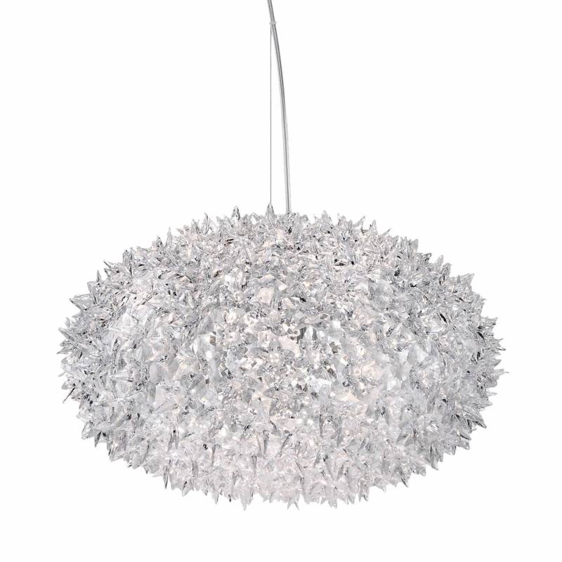 Bloom LED Pendelleuchte, Farbe transparent/glasklar, Durchmesser 53 cm von Kartell