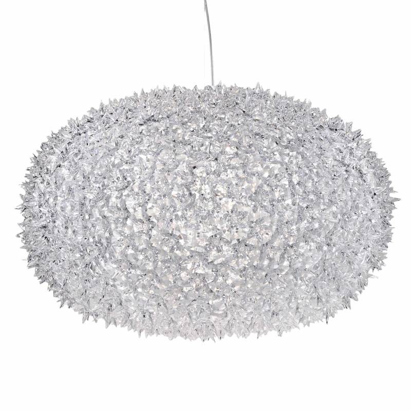 Bloom LED Pendelleuchte, Farbe transparent/glasklar, Durchmesser 80 cm von Kartell