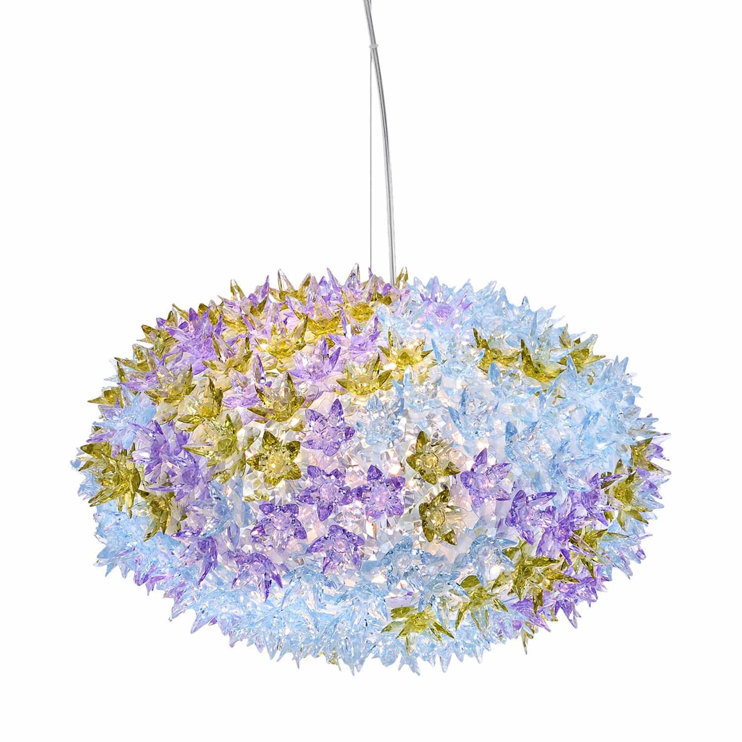 Bloom LED Pendelleuchte, Farbe transparent/lavendel, Durchmesser 53 cm Bloom LED Pendelleuchte, Farbe transparent/lavendel, Durchmesser 53 cm von Kartell