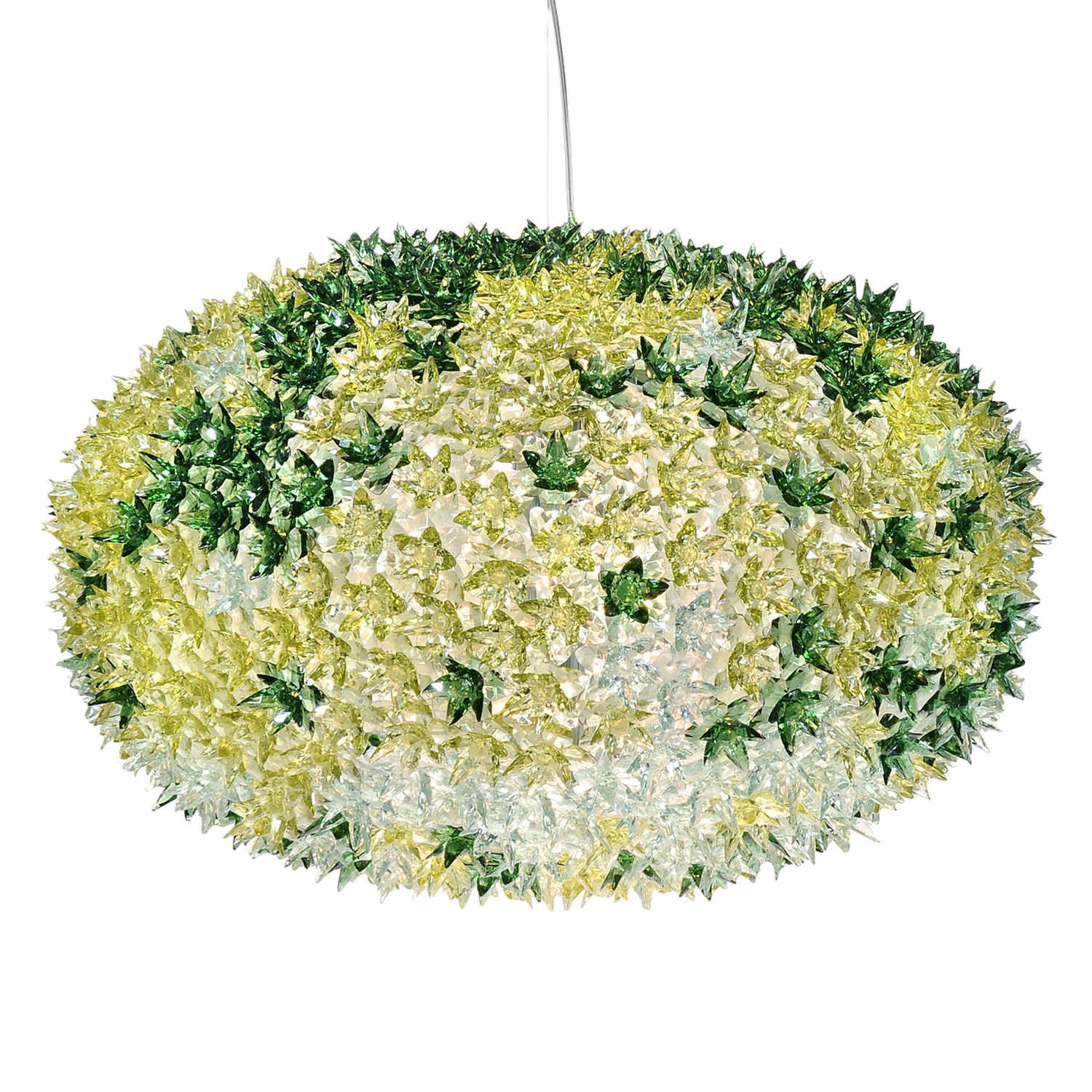Bloom LED Pendelleuchte, Farbe transparent/minze, Durchmesser 80 cm Bloom LED Pendelleuchte, Farbe transparent/minze, Durchmesser 80 cm von Kartell
