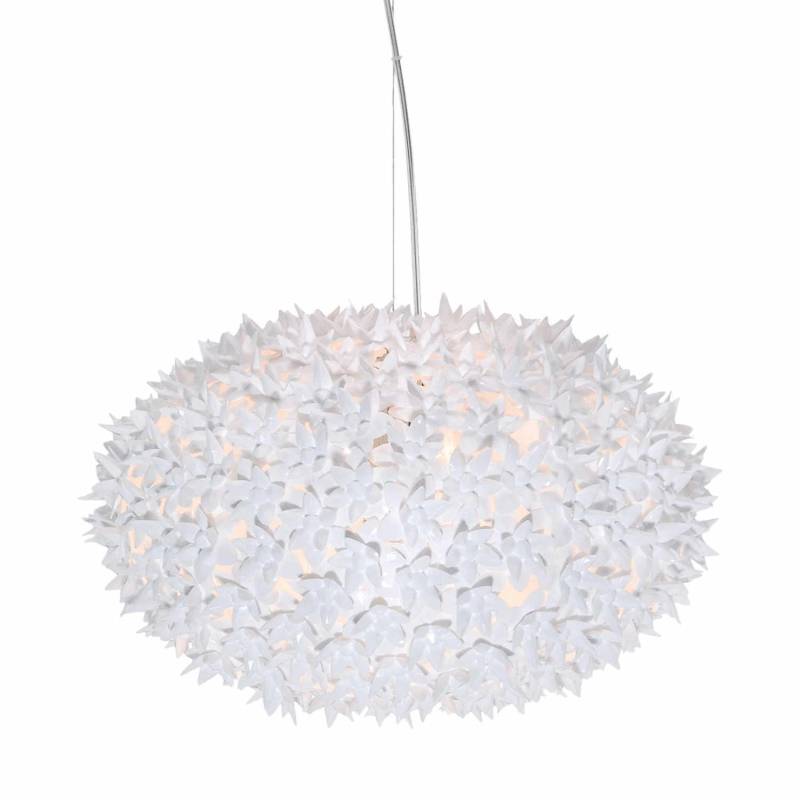 Bloom LED Pendelleuchte, Farbe weiss, Durchmesser 53 cm von Kartell