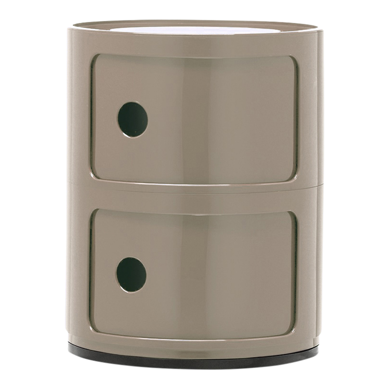 Componibili 2er Container , Farbe taupe von Kartell