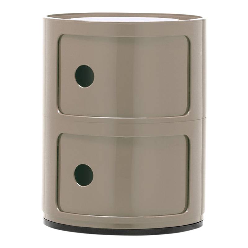 Componibili 2er Container , Farbe taupe von Kartell