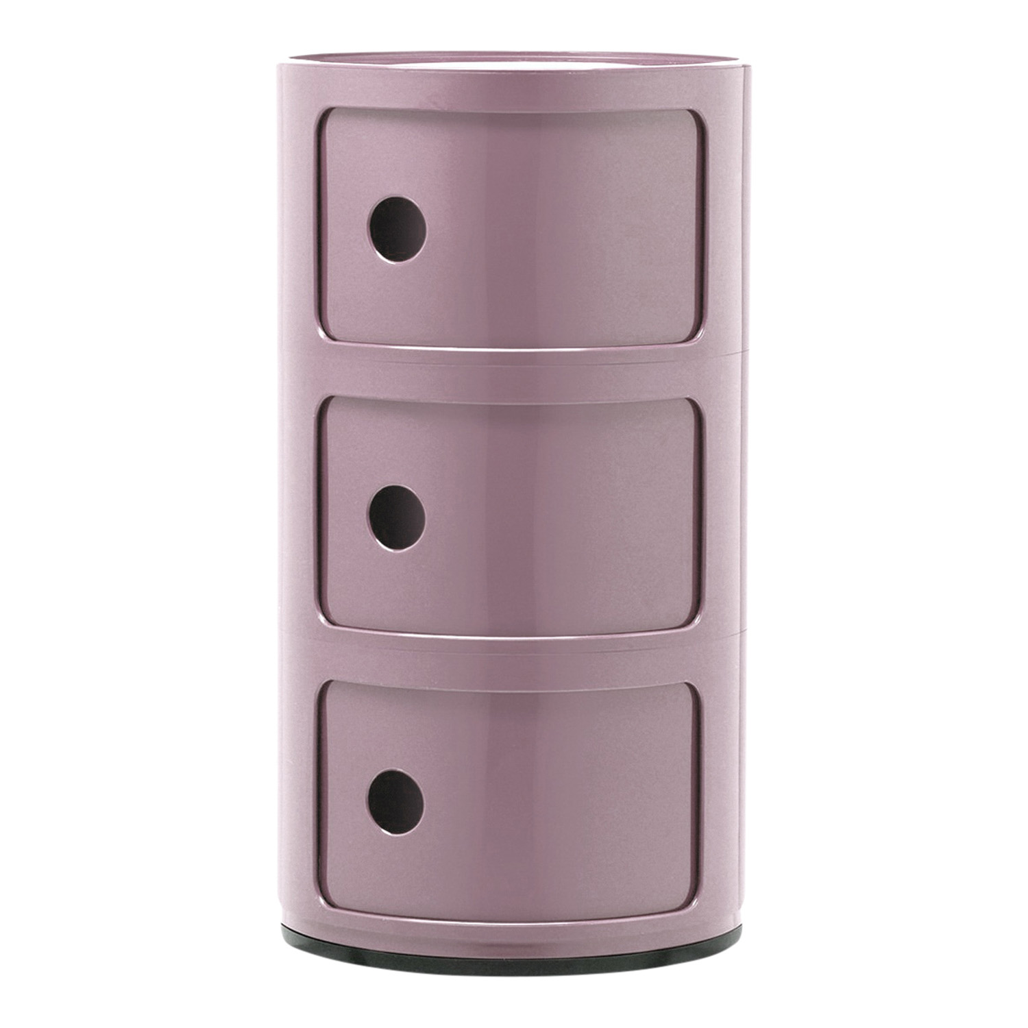 Componibili 3er Container, Farbe malve von Kartell