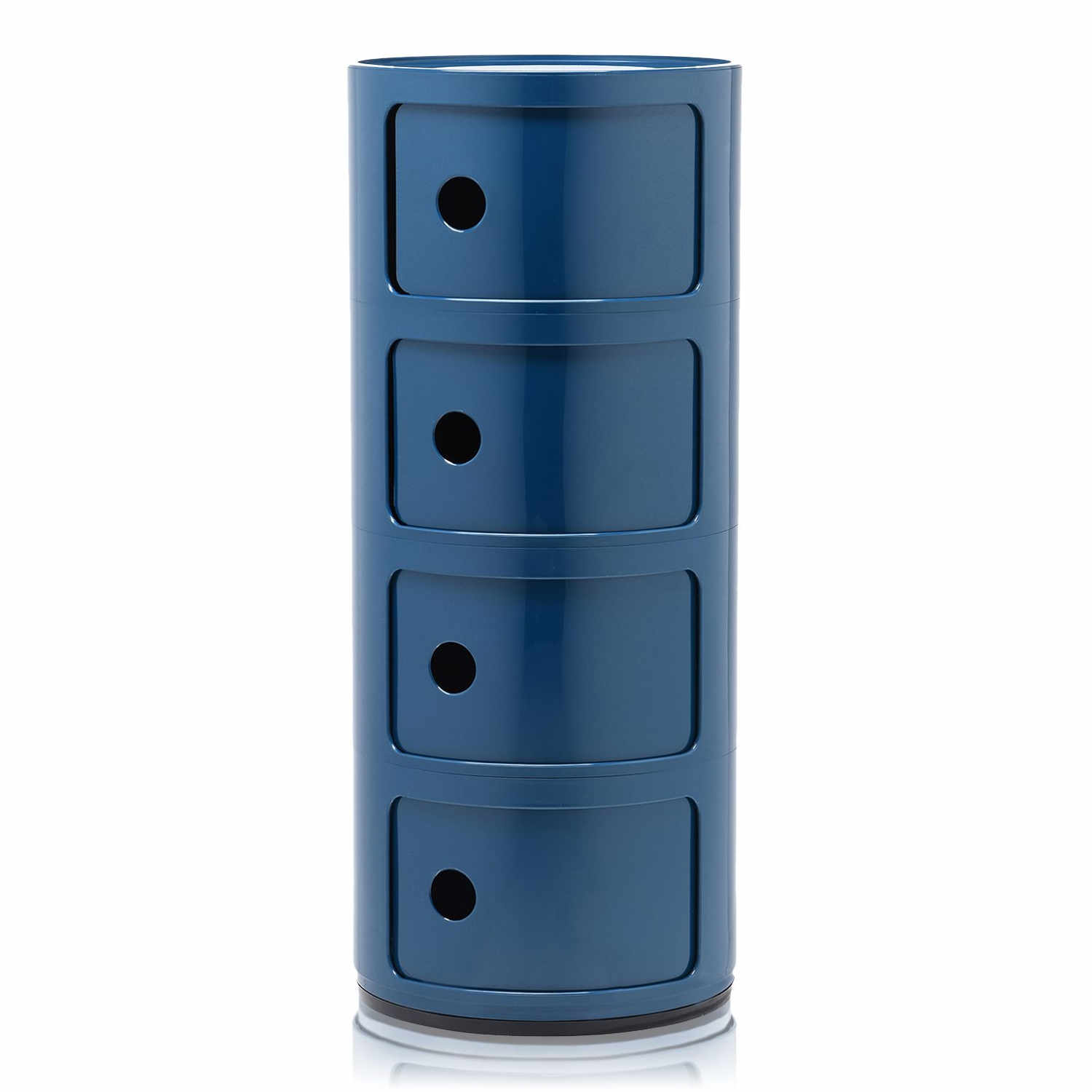 Componibili 4er Container, Farbe blau von Kartell