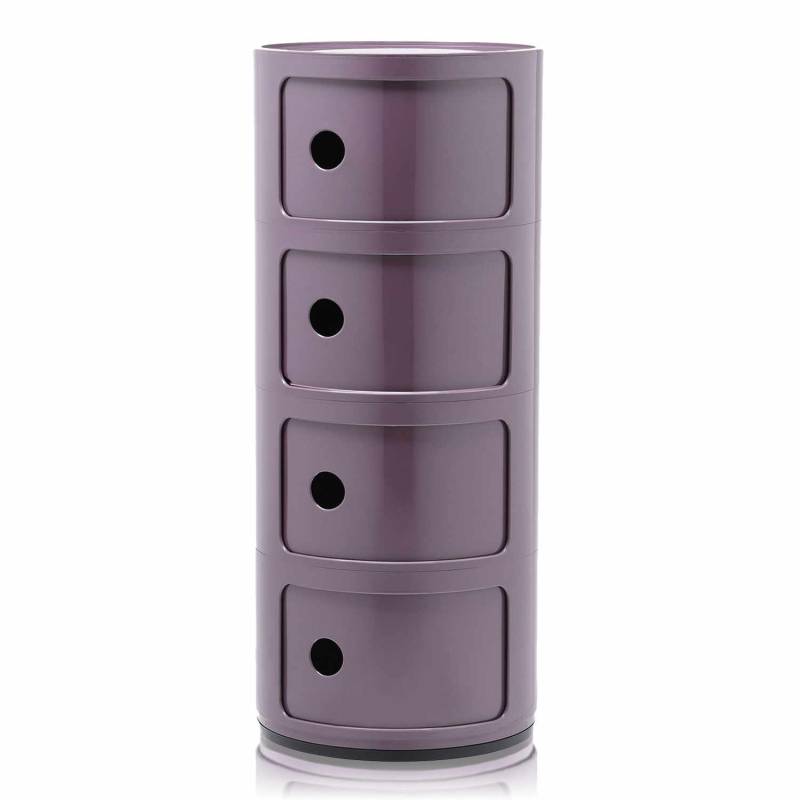 Componibili 4er Container, Farbe violett von Kartell